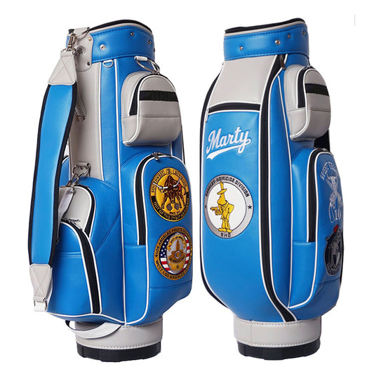 custom lightweight tour bag personalized with embroidered logo patches