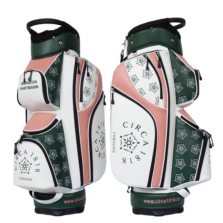 custom golf bag with name and logo