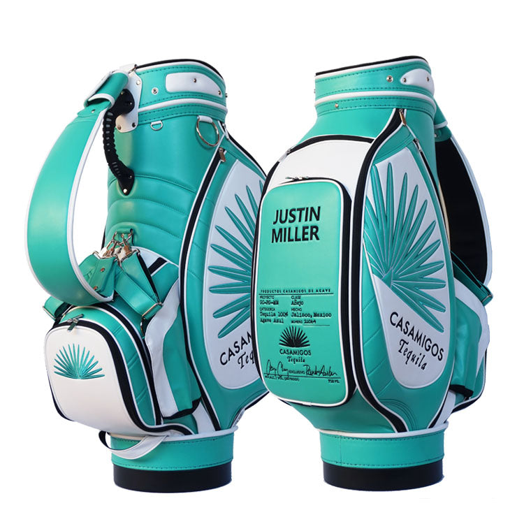 custom pro golf tour staff bag embroidery bags - Casamigos Tequila