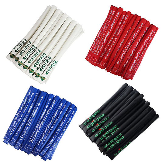 Custom Alignment Stick Covers with personalized colors and logos