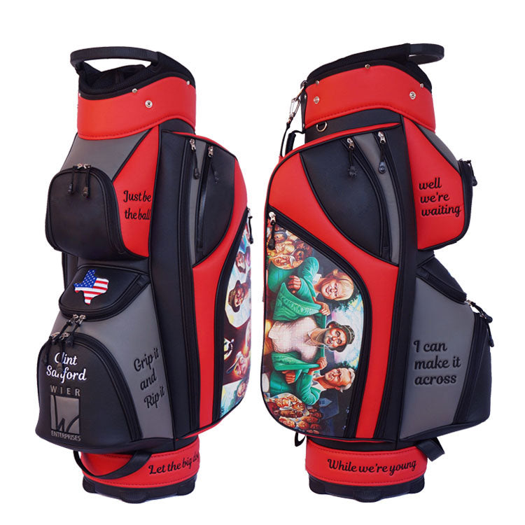 Caddyshack Custom Golf Cart Bag Personalized with your name and logo