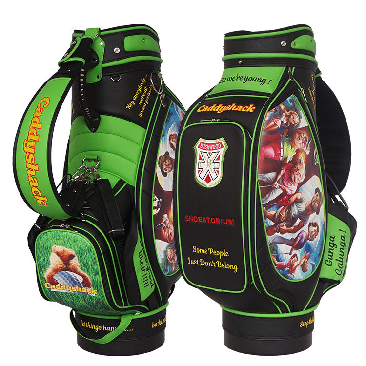 Caddyshack Custom Golf Bag - Chevy Chase, Rodney Dangerfield, Michael O'Keefe fans