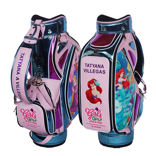 Custom Junior Girls Tour Bag - The Little Mermaid golf gifts for kids
