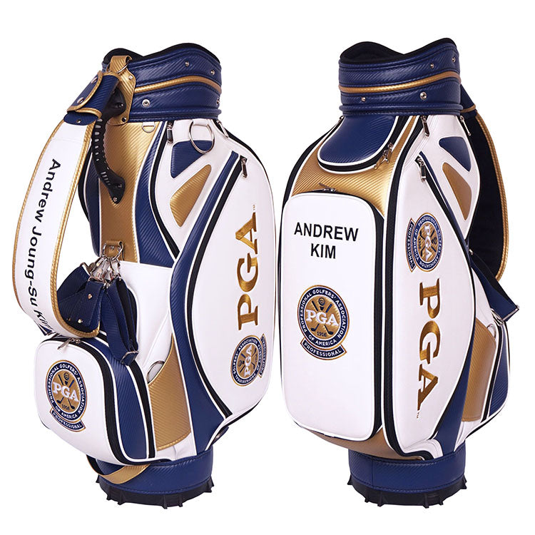 PGA LPGA Custom Golf Tour Staff Bag - personalized with your name and colors