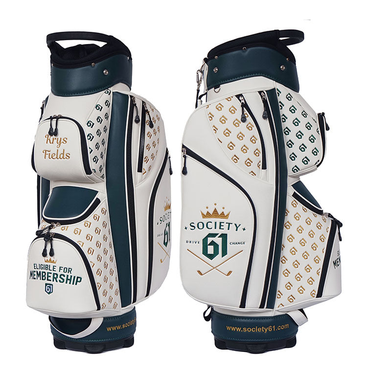 customized golf cart bag - next level golf bag customization