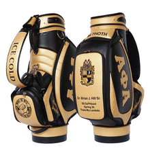 Alpha Phi Alpha custom golf tour staff bag embroidery bags - My Custom Golf Bag Global