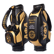 Custom Golf Tour Bag Alpha Phi Alpha Fraternity   - My Custom Golf Bag Global