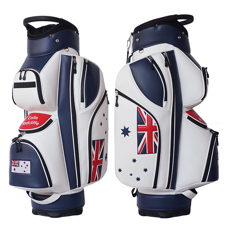 custom Australian navy ensign golf cart bag