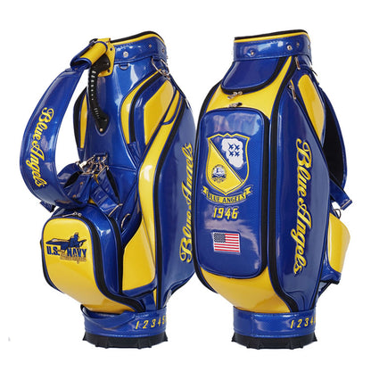 Blue Angels Custom Tour Bag in gloss leather finish