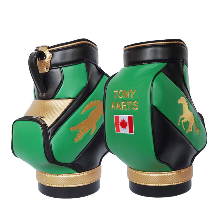 Custom Den Caddy Bag - pro golfer