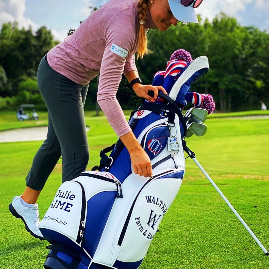 vessel golf bag personalization