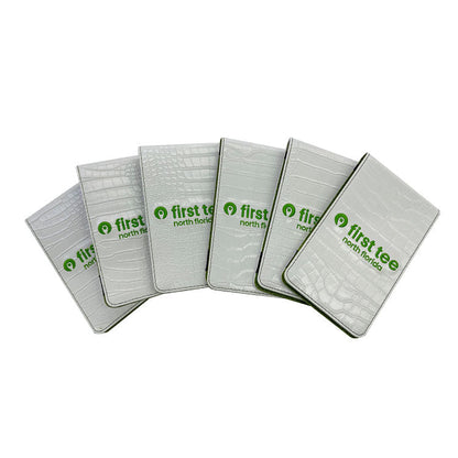 Custom Golf Yardage Book Covers - first tee north florida