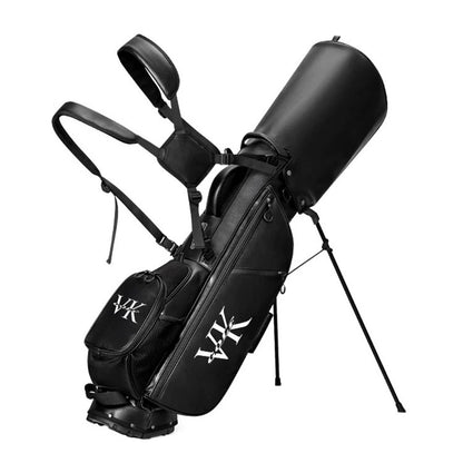 Custom golf stand bag black