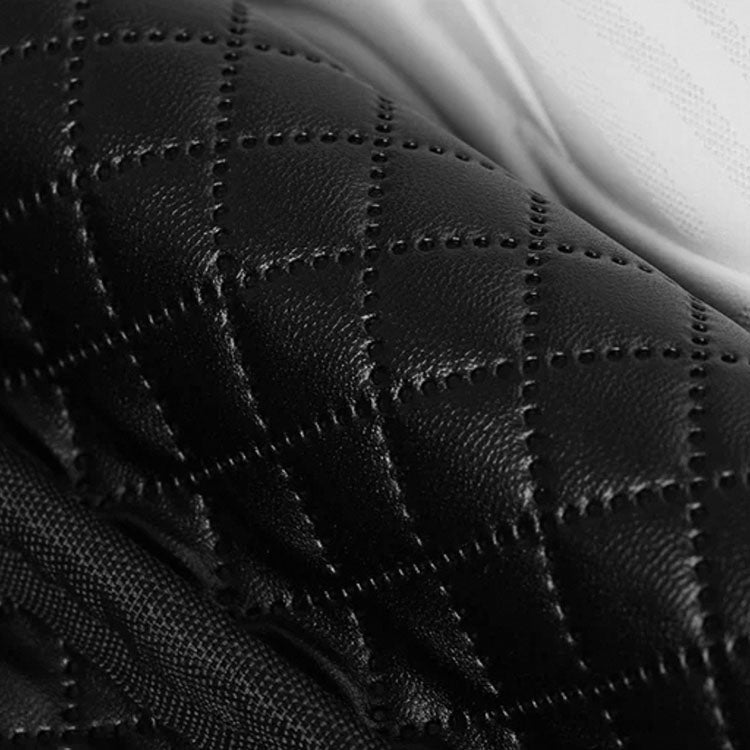 Custom logo premium microfiber leather golf shoe bags 