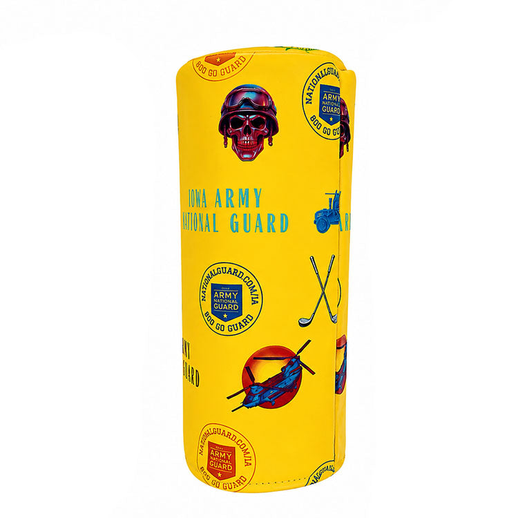 Custom_barrel_golf_headcover with printed artwork
