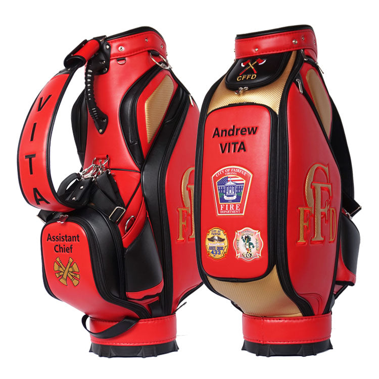 Fire Service Custom Golf Bag - My Custom Golf Bag Global