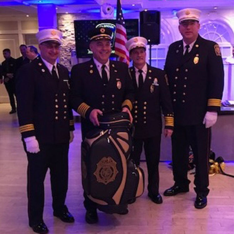 Fire Service Custom Golf Bag – Personalized Gift for Fire Chief