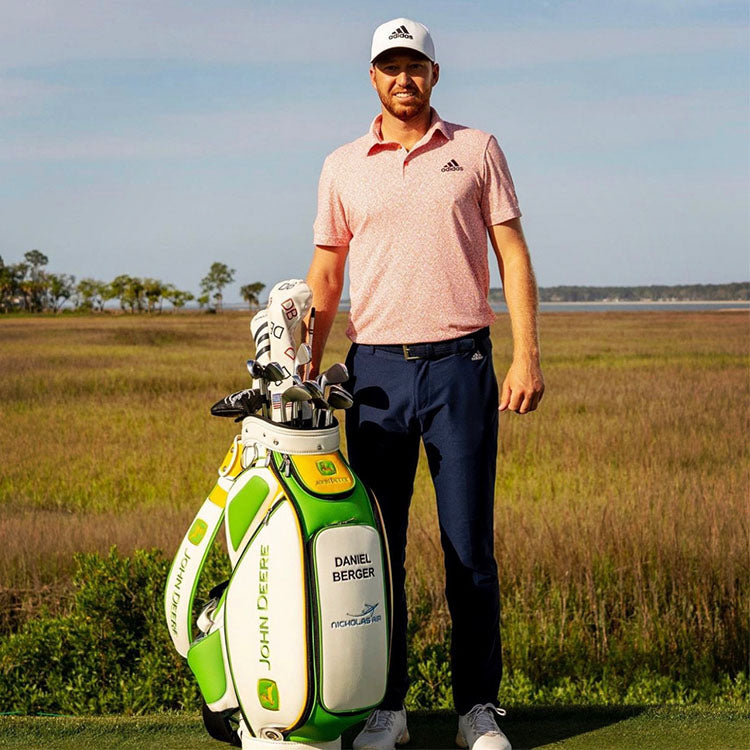 Custom golf bags and accessories including tour bags, headcovers, and putter covers. Trusted by PGA & LPGA pros.