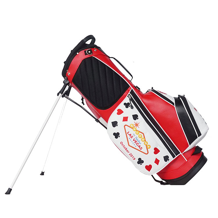 Las Vegas gambling custom stand bag - My Custom Golf Bag Global