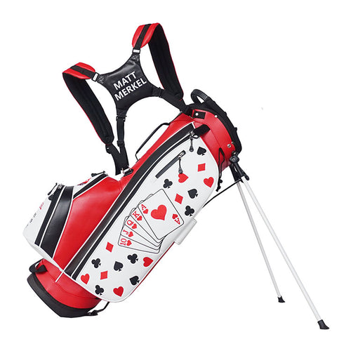 Royal Flush Custom Golf Bag Gambling Vegas - My Custom Golf Bag Global