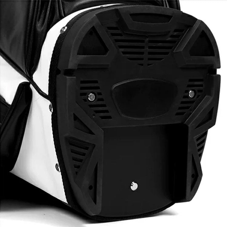 luxury custom microfiber leather golf stand bag for sale - bulk order