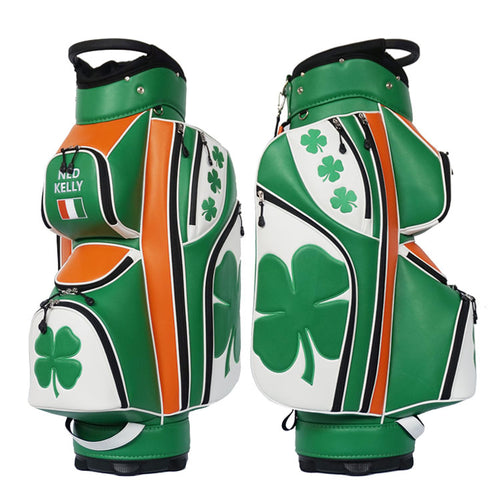 St Patrick's Shamrock Irish Patriot Custom Golf Bag - My Custom Golf Bag Global