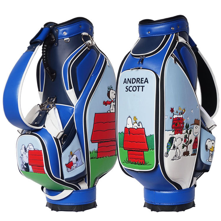 Snoopy Custom Golf Bag with personalized artwork