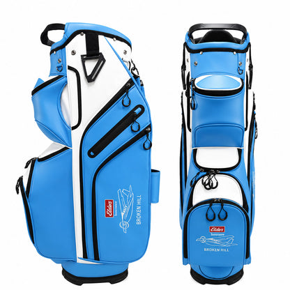 custom golf cart bag personalized with company logo