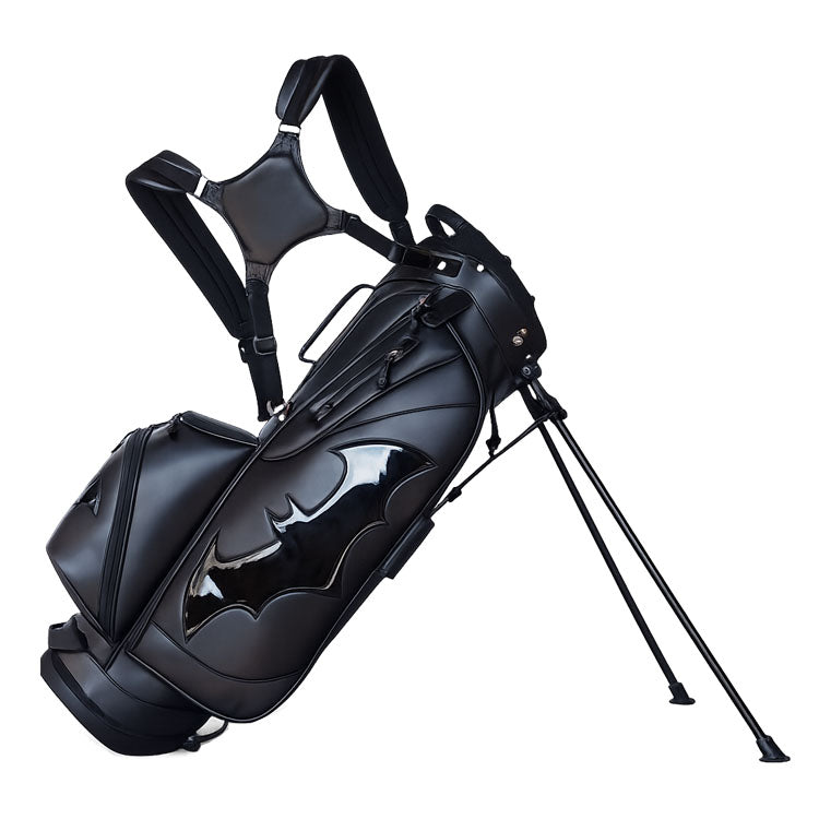 batman custom golf stand bag with logo in gloss finish