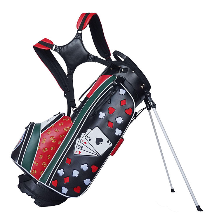 Casino themed custom golf bag 