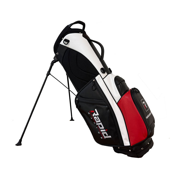 custom microfiber leather golf stand bag - durable stand legs