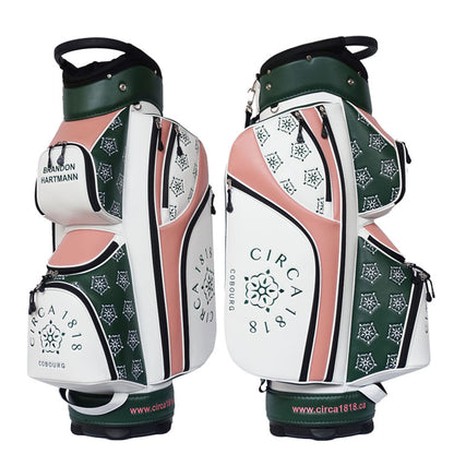 custom golf bag with name and logo