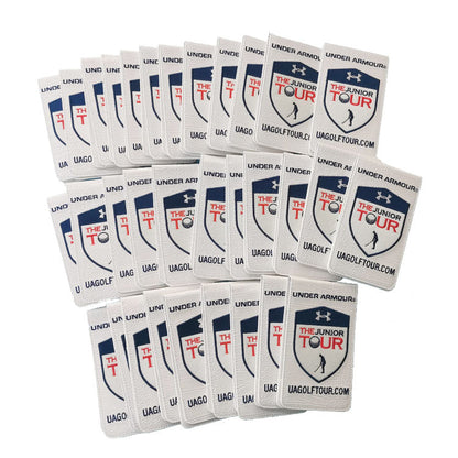 custom logo golf yardage book covers - The Junior Golf Tour powered by Under Armour 