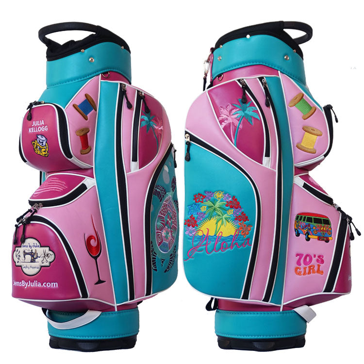 Custom Golf Bag for women -Personalized with name, colors and logo