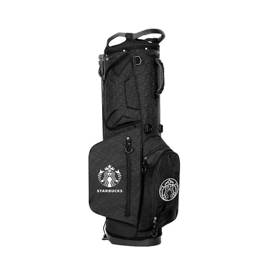 custom logo lightweight golf carry bags - side view