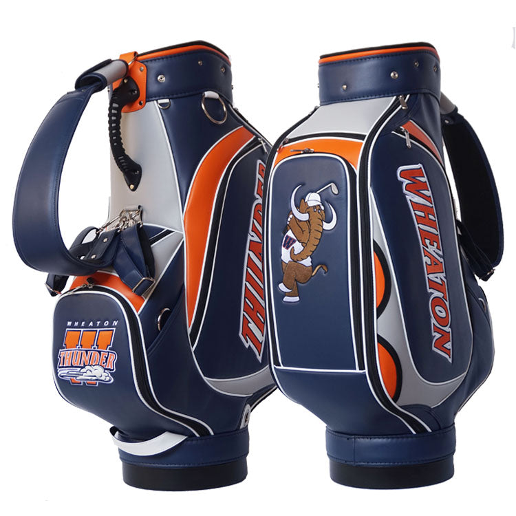 pro_tour golf bag - Customized in black gloss finish and personalized logo