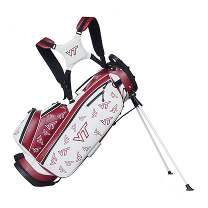 custom stand golf bag embroidered with logo pattern