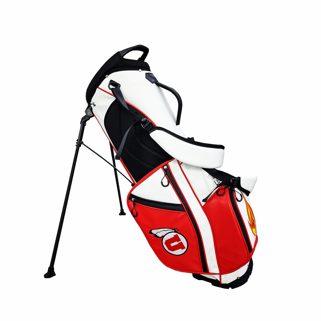 Leather Sunday Golf Bag Luxury Golf Bag