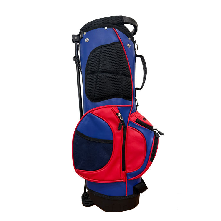 Spider-man custom junior golf stand bag with mesh ball bag