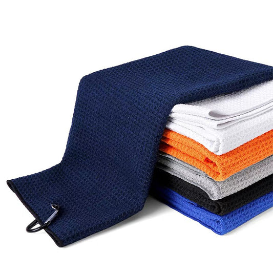 waffle weave custom golf towel color options