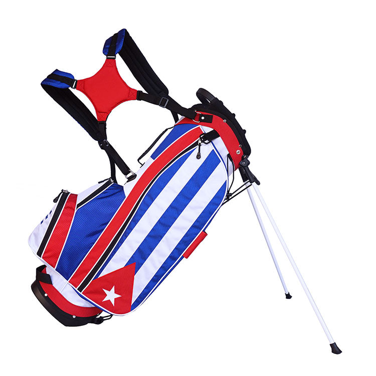 Cuban Flag Custom Golf Bag with your name and logo embroidery
