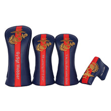 Custom Logo Golf Head Covers - US Navy Marine Corps