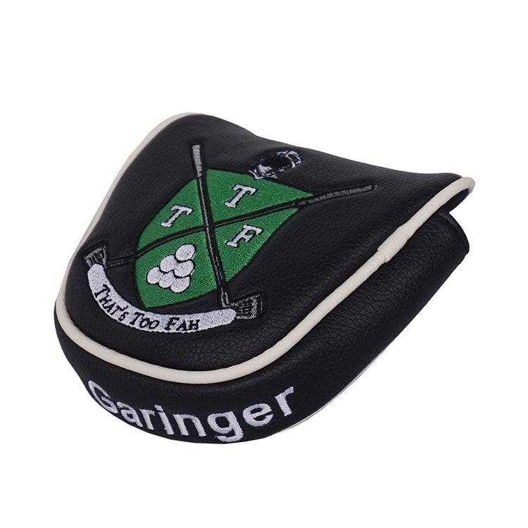 Custom  Golf Mallet Putter Head Cover - golf link logo