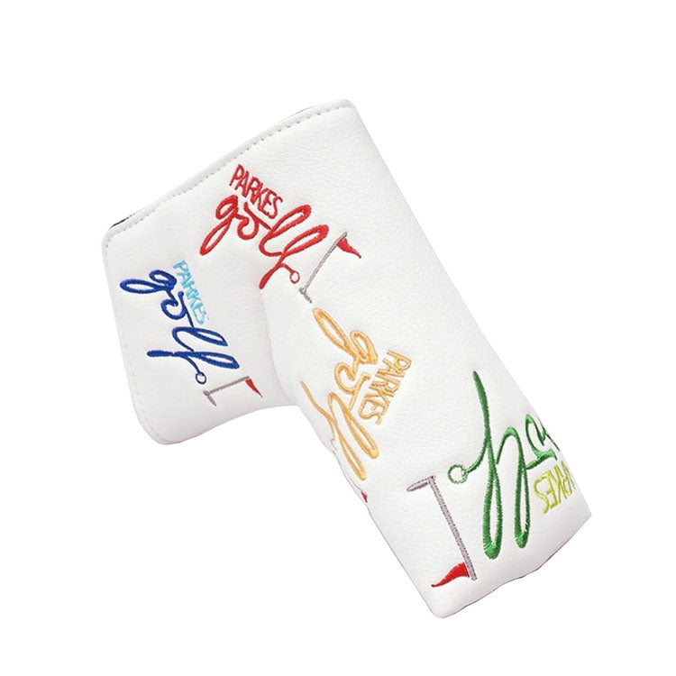 Custom Golf Putter Head Cover with golfing branded logos