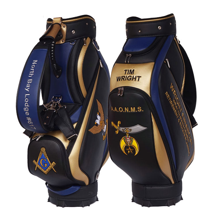 Custom Golf Bag with Name | Customized Tour Staff Bag TB08 – My