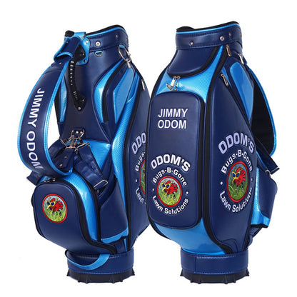 Custom Golf Tour Bag TB03  - dark blue and light blue 