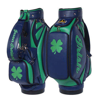 Custom Golf staff bag Clover Shamrock - Best Golf Gift Idea