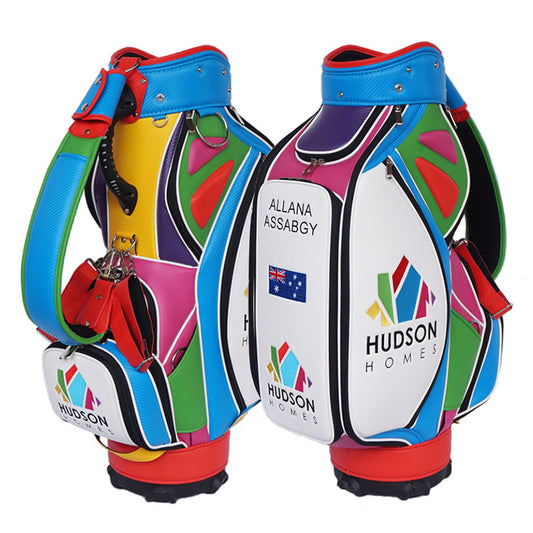 Custom junior Tour golf bag with personalized logo and design