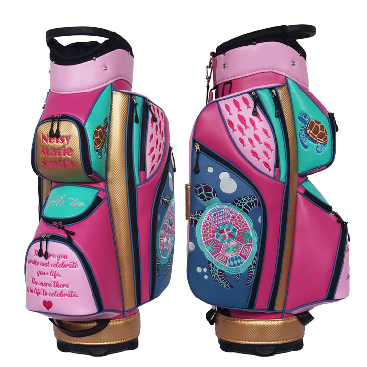 Custom Lady Cart Bag best Personalized Golf Gift for golf girls