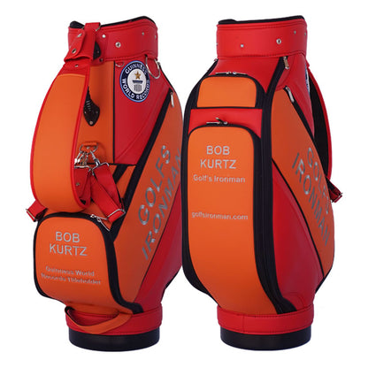 Custom Men's Tour Golf Bags – Personalized with Guinness World Records Logo and Golf Pro's Name